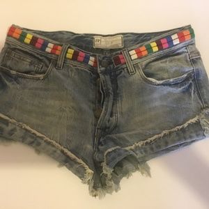 Free people Embroidered Waist